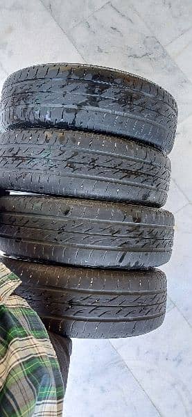 Suzuki Hustler OEM Rims and tyres 165/55R15 16