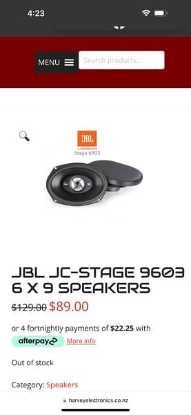 JBL original speakers 4