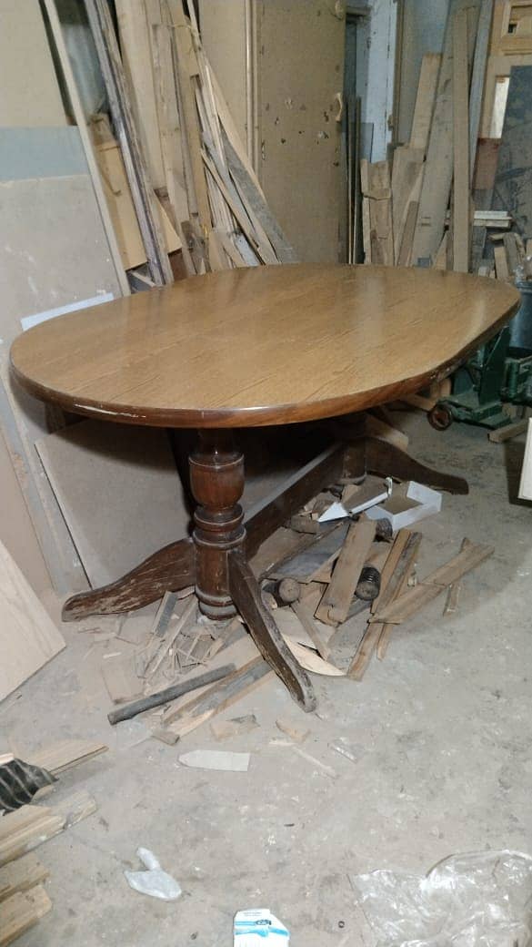 Dining Table made with best quality wood (shesham) 0
