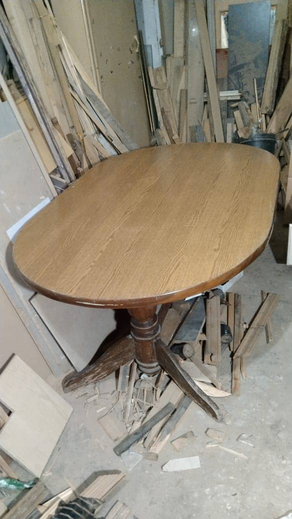 Dining Table made with best quality wood (shesham) 1