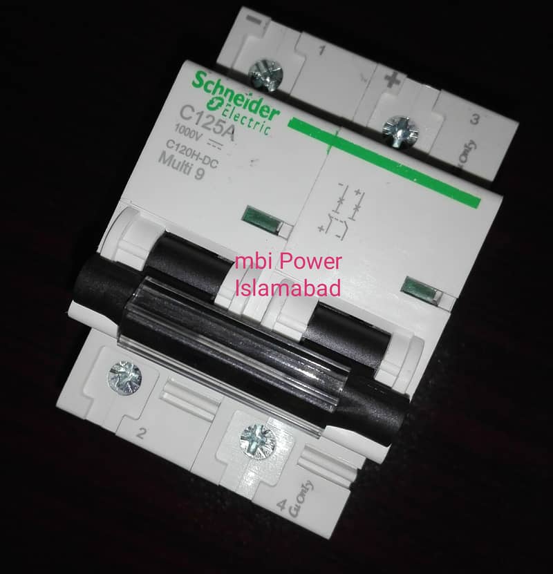 DC Circuit Breaker 125A 1000v for Battery Inverter UPS Solar System 0