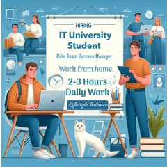 Hiring University Student for online remote work