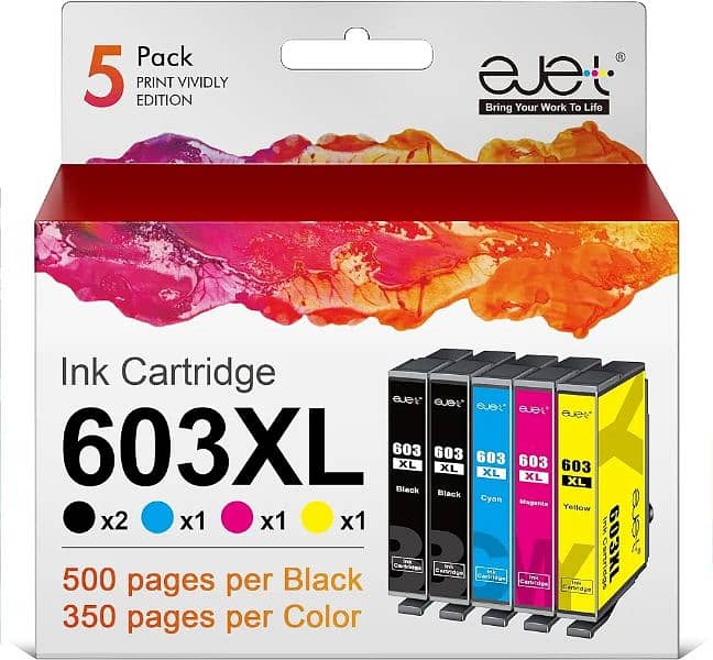 EJET 603 XL INK CARTRIDGES 0