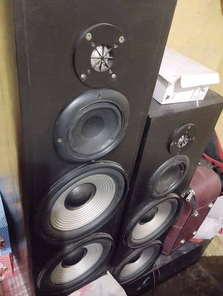 10 inch double pair woofers 2