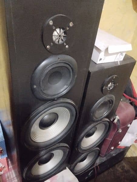 10 inch double pair woofers 6