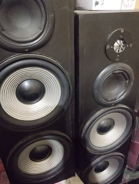 10 inch double pair woofers 7