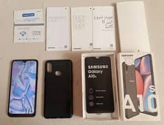 Samsung Mobile A10s with Box,  10/10 condition