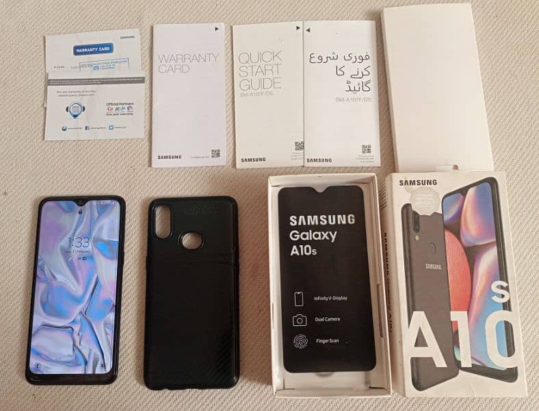 Samsung Mobile A10s with Box,  10/10 condition 0