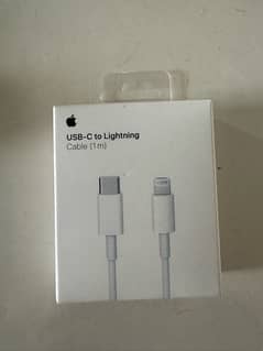 lighting to usb type C Apple branded original box packed