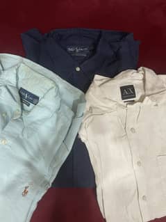 Original Polo, Ralph Lauren Armani Exchange Shirts (Used) for Sale
