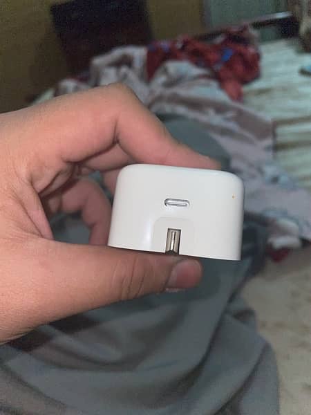 Apple orignal 20 watt fast charger just 1 or two time used 5