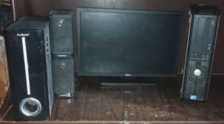 dell computer (lcd,cpu,woofer)