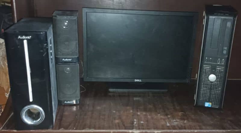 dell computer (lcd,cpu) 0