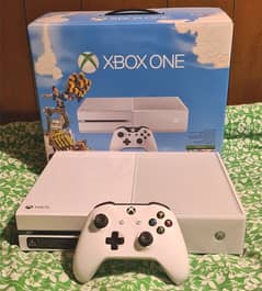 Xbox One limited Edition Sunset Overdrive Cirrus White