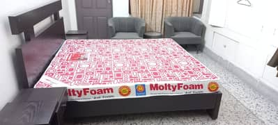 Bed+2 Side Table+Mattress