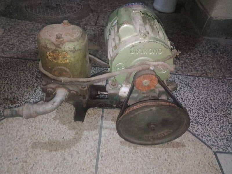 donkey pump with moter working condition 2