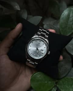 Rolex datejust daydate oyster bracelet watch for men 0