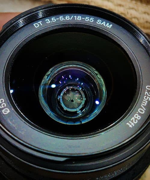 sony 18-55mm lens for sony A mount dslr camera not canon and nikon 3
