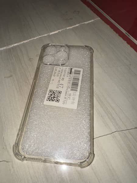 2(two) iPhone 15 pro max clear silicon covers 2