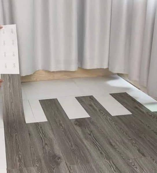 pvc vinyle flooring, wooden floor, window blinds,Led walls ,grass capt 2