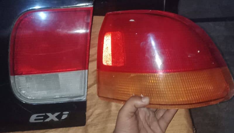 Honda civic 1996 model tail lights back lights ek civic trunk lights 2