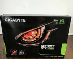 gtx 1060 6gb with box first owner card