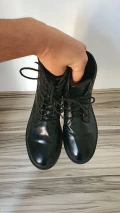 PRMARK Chunky Boots Black Size 39