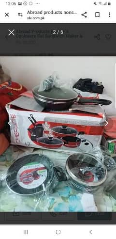 Non stick set for product abroad