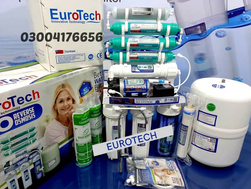 EUROTECH 8 STAGE RO PLANT GENUINE TAIWAN WATER FILTER BRAND 2