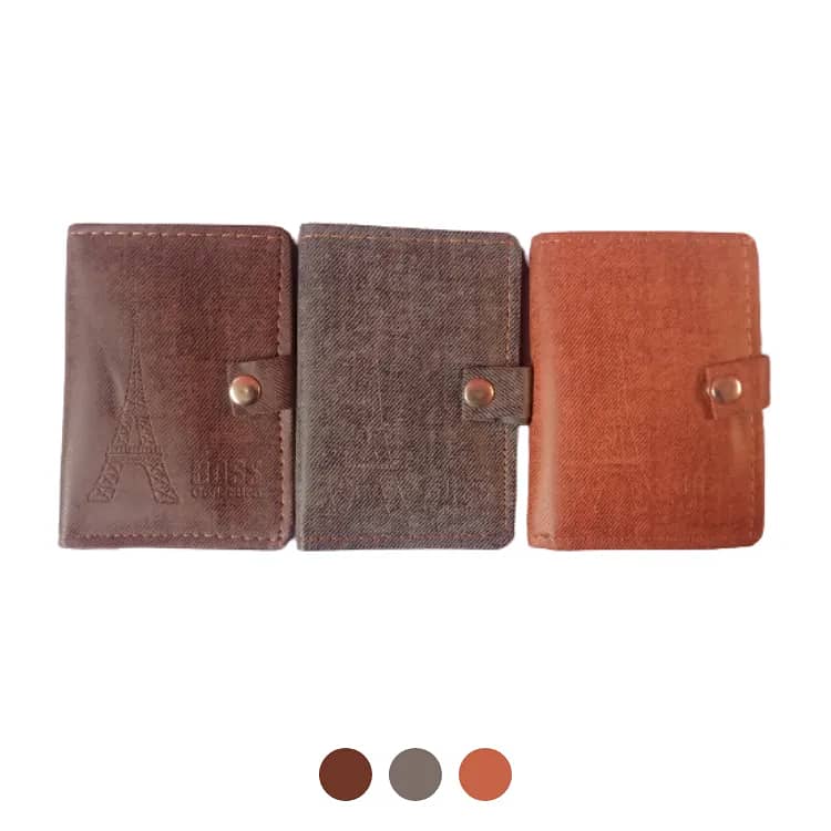 3 Color ATM Cards Holder Wallet - High Quality PU Leather 7