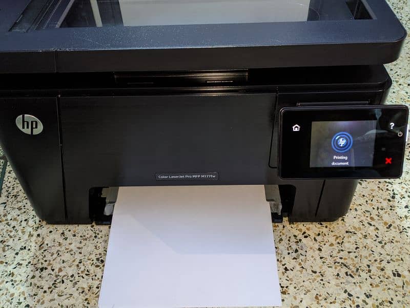 HP color laserjet printer 177fw 03114433818 0
