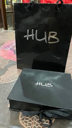 Original HUB brand Men wallet (Black)