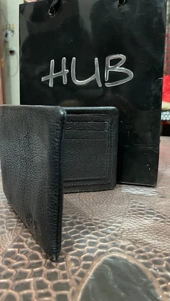 Original HUB brand Men wallet (Black) 2
