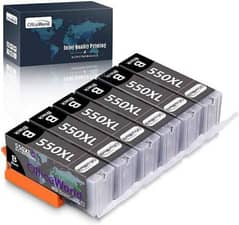 OFFICE WORLD BLACK INK CARTRIDGES 550XL (PACK OF 6) 0