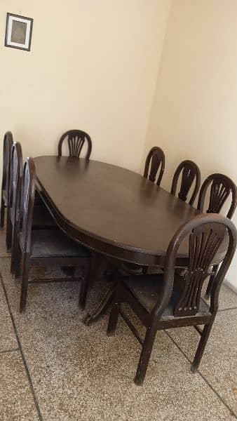 Dining table with 8 chairs 0