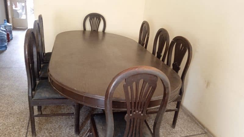 Dining table with 8 chairs 3