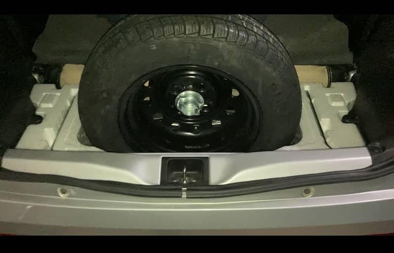 Suzuki Alto Spare Wheel Rag System 1
