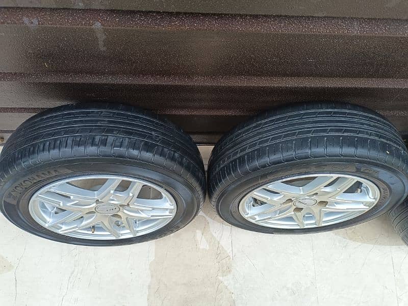 13 inch alloy rims n tyres 3