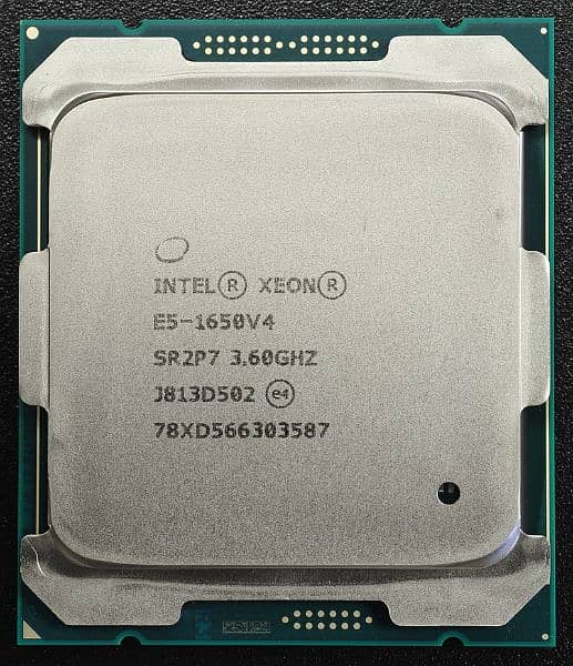 Intel Xeon Processor E5-1650 v4
100% Okay Final and Best price 1