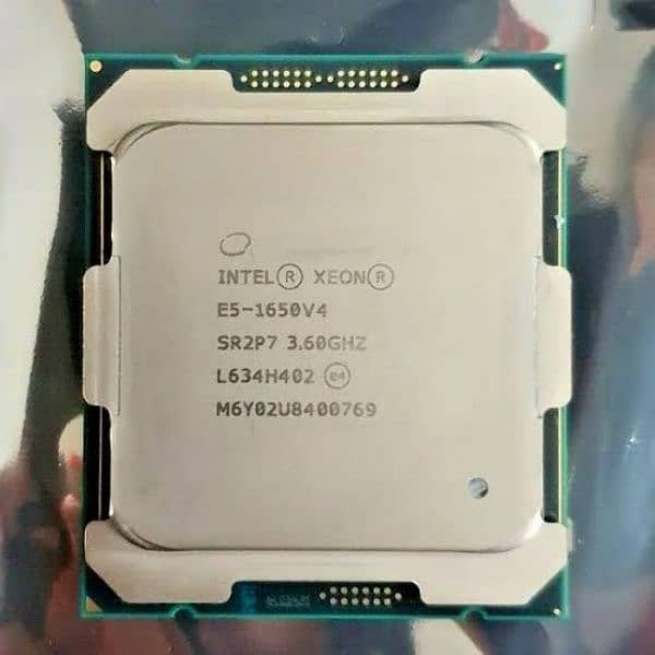 Intel Xeon Processor E5-1650 v4
100% Okay Final and Best price 2