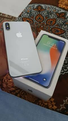 iphone x PTA approved 256 GB with BOX