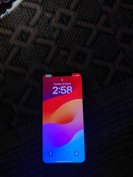 i phone Xs Max with box PTA APPROVED 256 gb battery changed 2