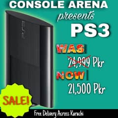 Ps3 Console (Free Delievery)
