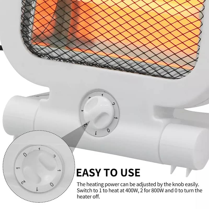 800W Fish Heater - Small Electric Space Heating Machine 4