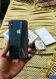 iphone x 256 pta approved with box and charger