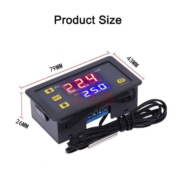 W3230 Mini Digital incubator Temperature Controller 220V Thermo 2