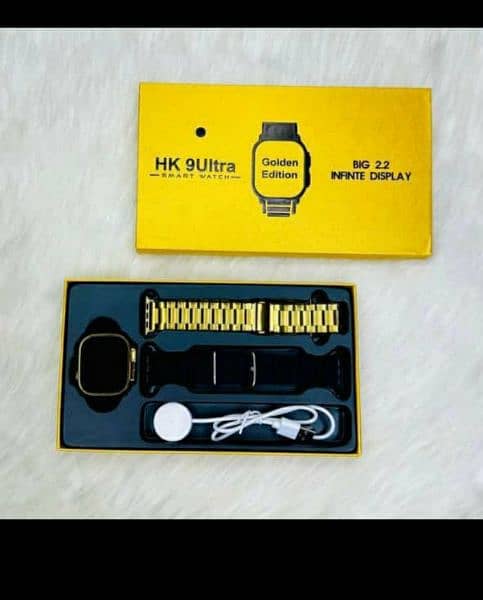 HK 9 ultra smart watch HK9 Ultra Gold Edition 1