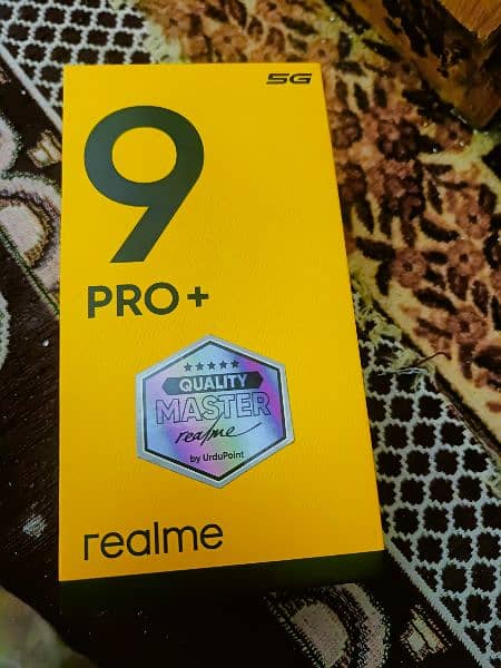 Realme 9 pro plus with box 8