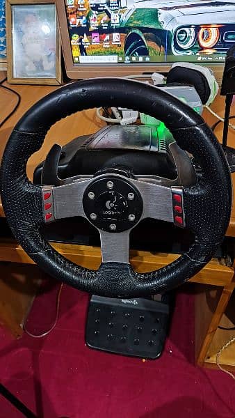 Logitech G27 steering wheel 0