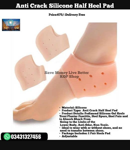 Foot Care Protector Cracked Heel Socks 4